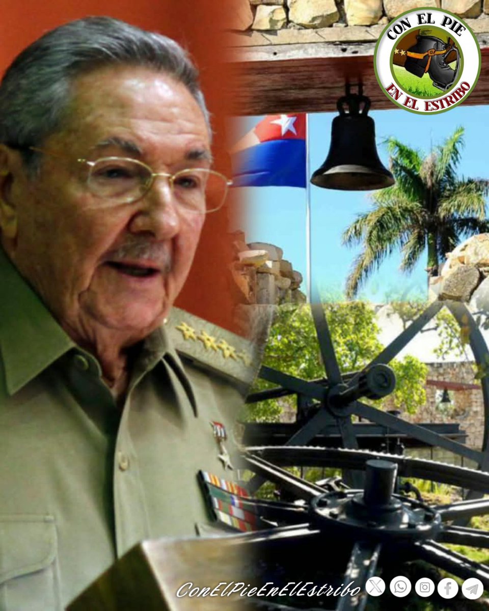 pablitoCPO's tweet photo. En el aniversario 158 del inicio de nuestras Guerra por la Independencia Raúl nos convoca👇:
“El deber de los revolucionarios es prepararse con audacia e inteligencia...con permanente optimismo y total confianza en la victoria" #RaúlEsRaúl 

#CubaEstáFirme https://t.co/ISTf98FNa3