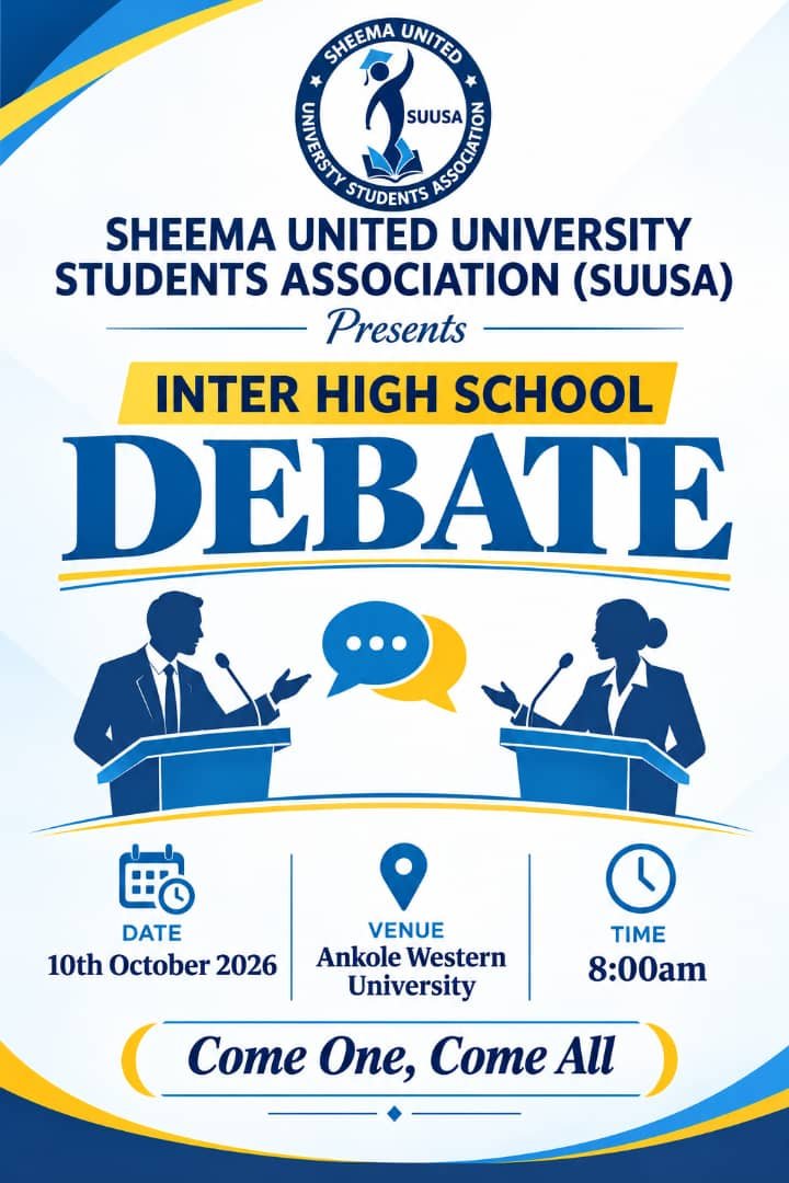 NicholusAr65109's tweet photo. Sheema University United Students Association run aimed at running for mama kits "For our mothers and new born babies" on going at kabwohe stadium as secondary debate competitions are also underway at @AnkoleWesternUn resource center.

@NuweMoses90 @ali_lukyamuzi @TayariWestTV https://t.co/NLjNNNuvAZ