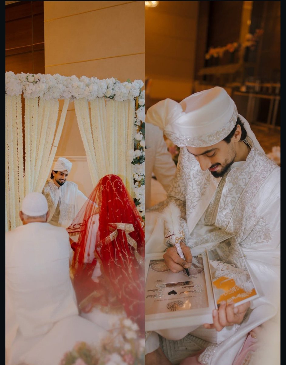 amitkotarya's tweet photo. #FaisalShaikh aka #MrFaisu announces his wedding, sharing dreamy pictures from the ceremony and asking fans to keep the couple in their duas. 💍✨
#MissMalini
#MrFaisu https://t.co/EuwkfRgyaw