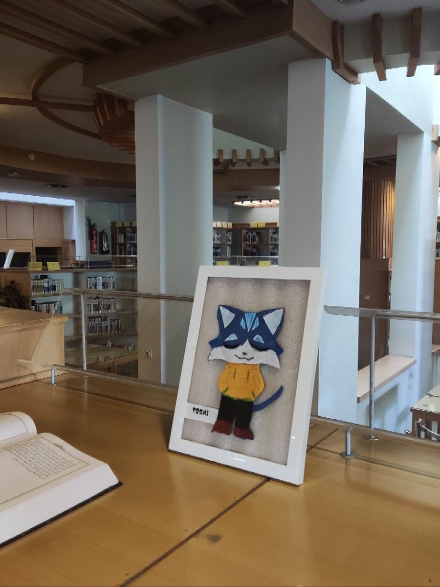 MF19742024's tweet photo. It has been almost two years since I bought $TOSHI &amp; holding it, without the need to join its community on telegram or bullpost it. Been a silent holder.

But recently, I saw #ToshiIRL campaign and decided to join. Was a great art day for me brining the blue cat into real life. https://t.co/IRlJCj4iBm