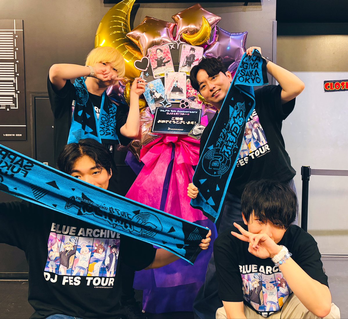 EmoCosine's tweet photo. #ブルアカDJふぇすつあー
羽田公演をもって全てのツアーが終了しました！

各会場で一緒に盛り上がってくださった先生方に感謝！
人生の大切な思い出になりました

これからもブルアカをよろしくお願いします！ https://t.co/MFq6yLr1uN