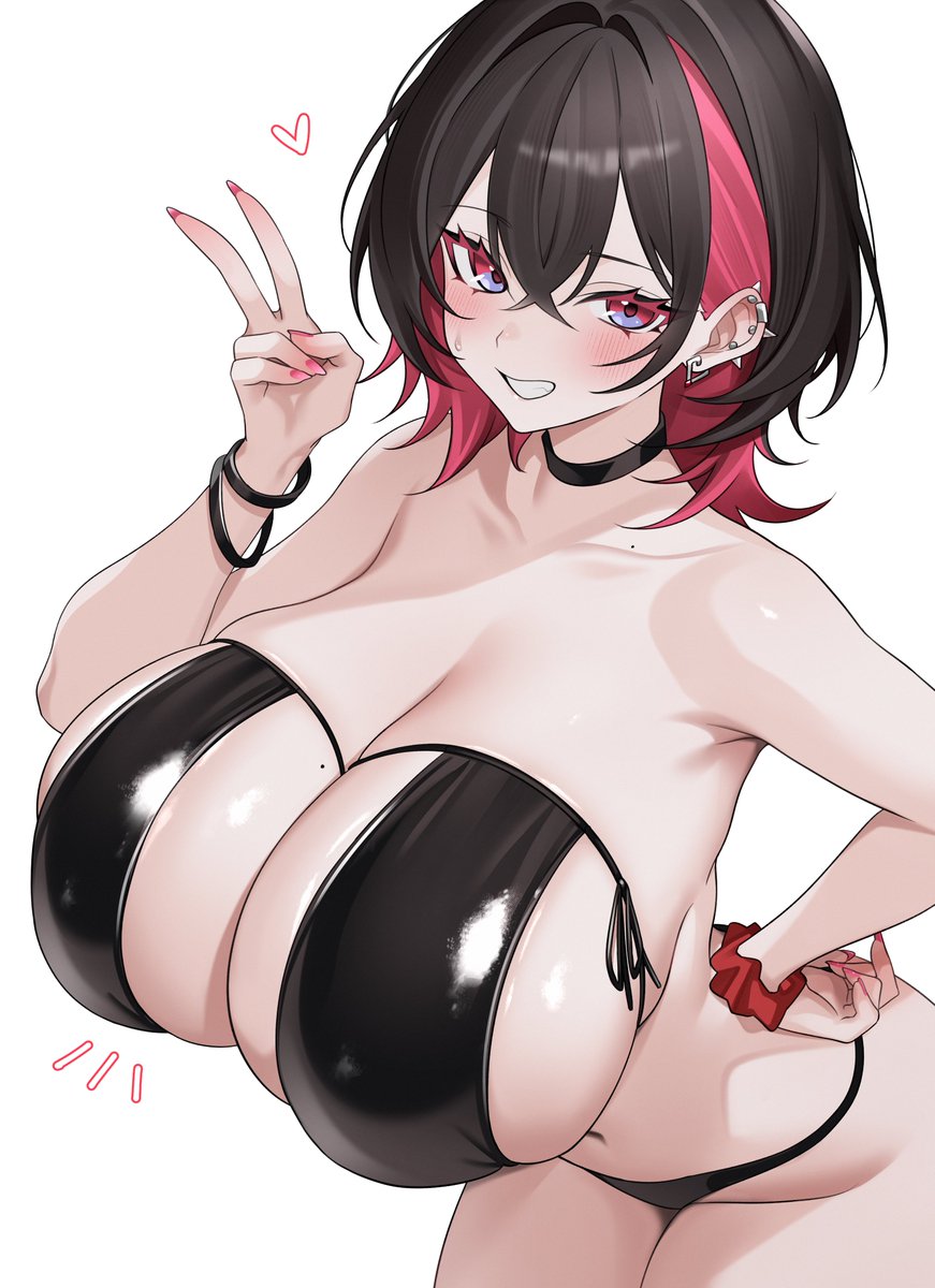 bachumaro_xo's tweet photo. ベニちゃんに着てもらいました！🟥
素敵なビキニ！ https://t.co/MBhu3dRk48