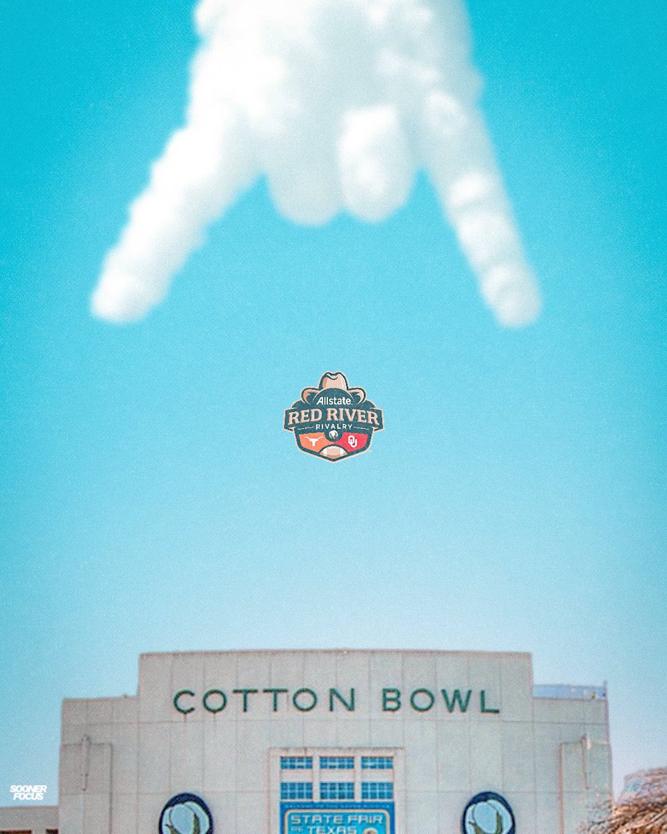 SoonerFocus's tweet photo. Gameday. 

#BeatTexas | #BoomerSooner https://t.co/QzOlAQp1qU