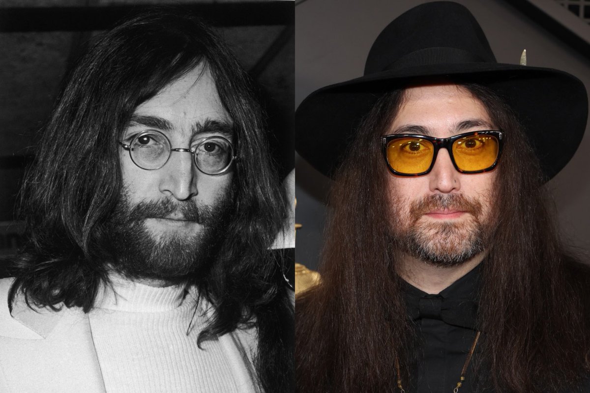 historyrock_'s tweet photo. Yesterday, October 9, John Lennon would have turned 86. By a curious coincidence, his youngest son, Sean Ono Lennon, born in 1975 from his relationship with Yoko Ono, shares the exact same birthday as his father.

Sean was born on the day John turned 35, a gift that Lennon himself described as the most special he had ever received.