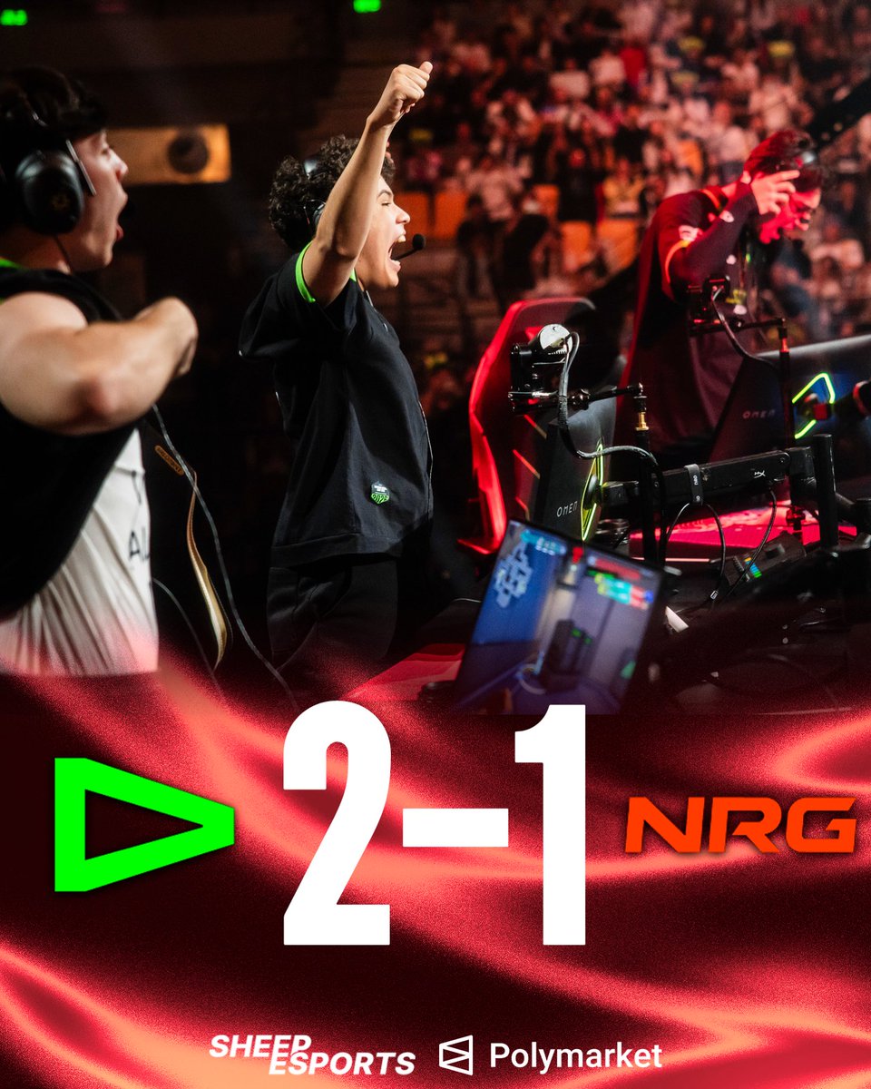SheepEsportsBR's tweet photo. TOP 3 DO MUNDO. 🚨🚨

A 🇧🇷 LOUD ATROPELA no último mapa, fecha a série em 2-1 contra a 🇺🇸 NRG e avança nos playoffs do VALORANT Champions.

VAMOS POR MAIS UM TÍTULO MUNDIAL PARA O BRASIL. 🇧🇷🇧🇷🇧🇷 https://t.co/RJXAMcJC4K