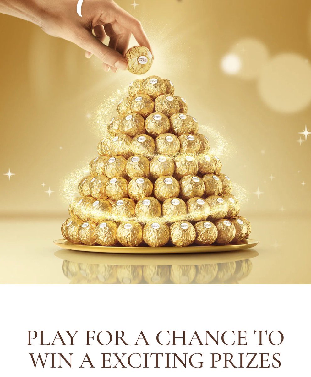 dealztrendz's tweet photo. Ferrero Rocher FREE Gift Giveaway 

895 Lucky Winners Can Win Free Gifts! 

Prizes Available:
• Flute Glasses – 800 Winners
• Ferrero Rocher T96 Box – 90 Winners
• Gold Coin Voucher – 5 Winners

Participate Here : https://t.co/AeOJyjA2jH

📝 How to Participate:

1. Open the link and enter your Name, Email & Mobile Number.

2. Enter Lot Number: L202ZDPNHQ

3. Submit the details and select any chocolate shown on the screen.

4. Check if you’re one of the lucky winners! 🎉

• 3 Chances Daily Per Mobile Number
• Didn’t win? Try again the next day.

• Valid Till: 15 November 2026

Try your luck!