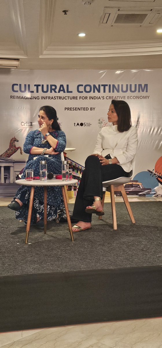 SanjoyRoyTWA's tweet photo. Beyond the big screen:
@CChinchlikar @nirupamakotru kaushik roy, Sahira Nair in conversation with Tanya Abraham at the #CulturalContinuum @ficci_india @AvidLearning https://t.co/xmoBLprvej