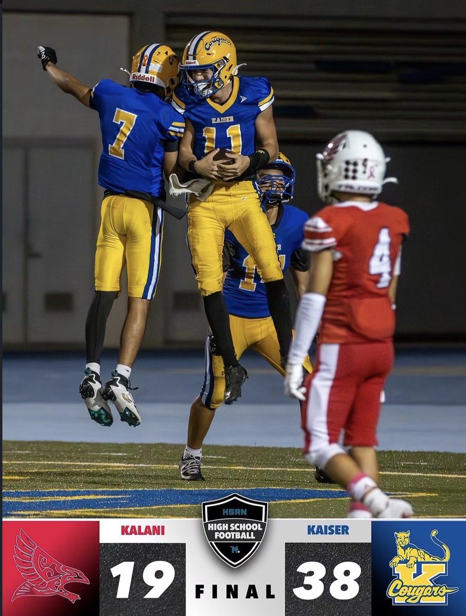 koareis2028's tweet photo. Nice win over our rivals kalani.
Had 4 passing TD’s for 300yards and had 1 rushing TD.
We’re 100% in playoffs now from this win.
#TYG🙏#classof2028 #ballout https://t.co/l9xTziPp0p