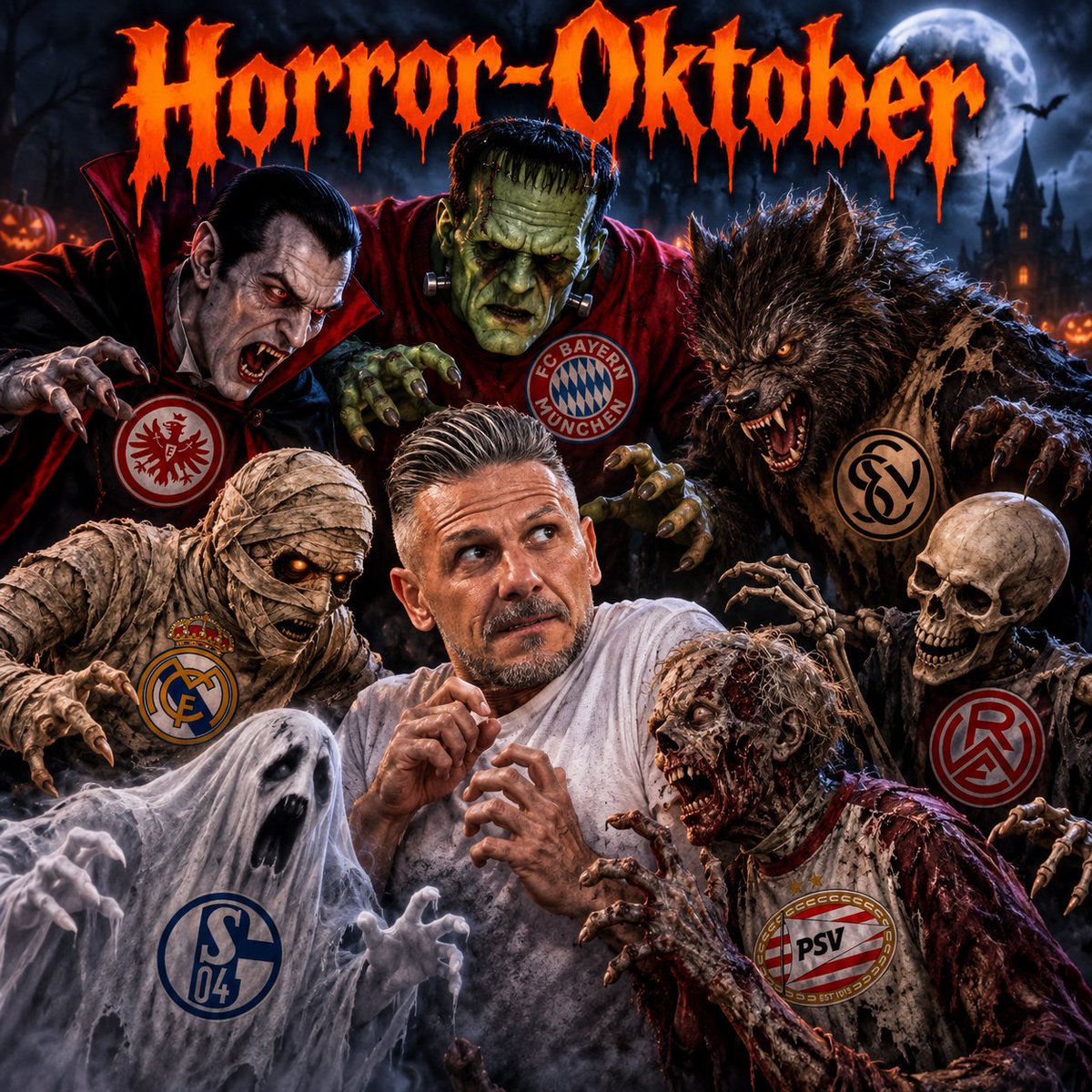 Lawnball_VAR's tweet photo. Heute also das erste von sieben Spielen im Oktober für #RBLeipzig. Mal schauen, ob es ein gruseliger Horror-Oktober für RB wird oder ob das Team und #Demichelis es schaffen, auch dem ein oder anderen Gegner einen Schrecken einzujagen. #RBLsge https://t.co/SoBJHtExKS