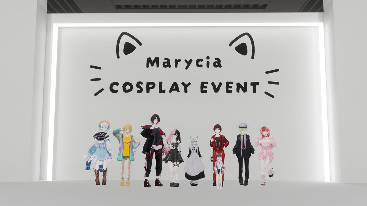 kuueto_vrc's tweet photo. このあと、21時から集会です！！ 皆様のご来場お待ちしてます！！！ #Marycia3D #マリシア集会 https://t.co/O9Z9XLbFal