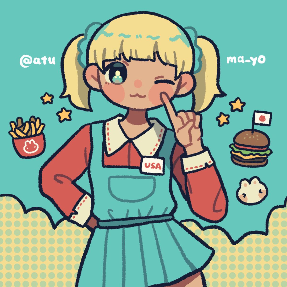 atuma_yo's tweet photo. #三連休はフォロワーさんが増えるらしい

女の子と🐰のイラストを描いています🥕 https://t.co/qfqo3P8Mvj