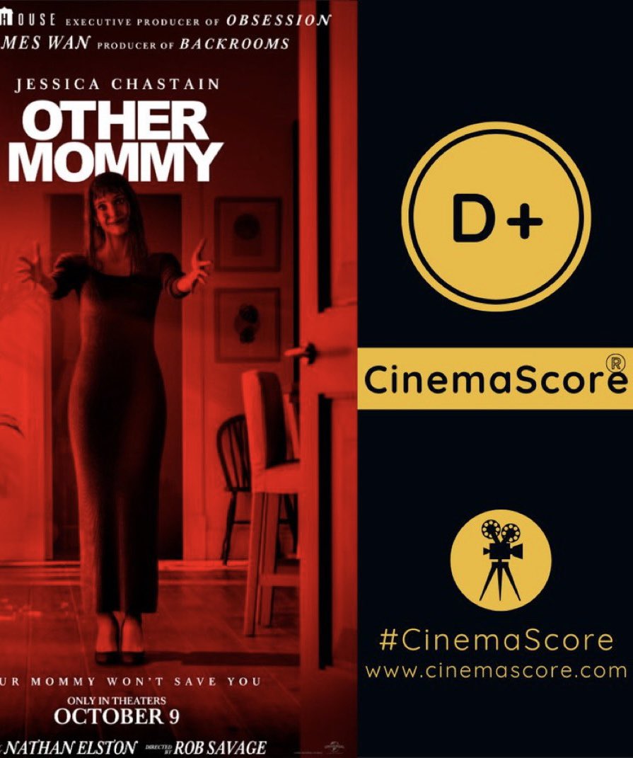 GlobalBoxOffice's tweet photo. OTHER MOMMY is officially the worst received wide release of 2026.

It has currently 19% from critics, 47% from audiences on Rotten Tomatoes and a historically low D+ on CinemaScore.

How bad is this? MADAME WEB got C+ CinemaScore and 53% on RT from audiences https://t.co/s3gTbINz3H