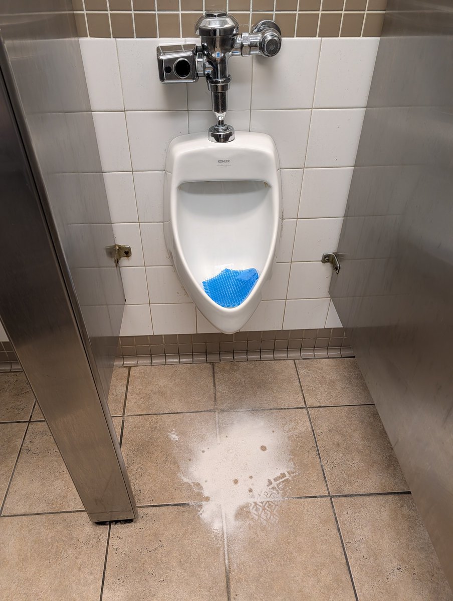 Father_Clown's tweet photo. Dude took too long at the urinal so I vaporized his ass https://t.co/P9fozVYrCJ