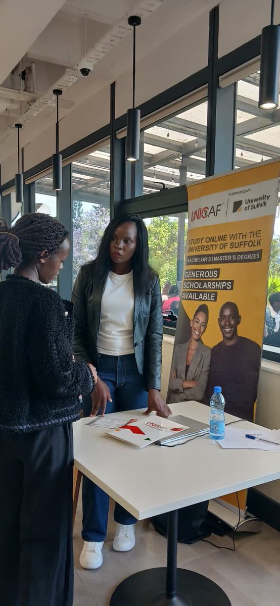 UNICAForg's tweet photo. โจ Great conversations and new academic opportunities at Beyond the Bedside 3.0 in Nairobi! ๐๐
Our Unicaf team connected with healthcare professionals, sharing information about our programmes, scholarships and flexible study options. ๐๐ค
#Unicaf #BeyondTheBedside #Nursing https://t.co/aMOzfnfXna