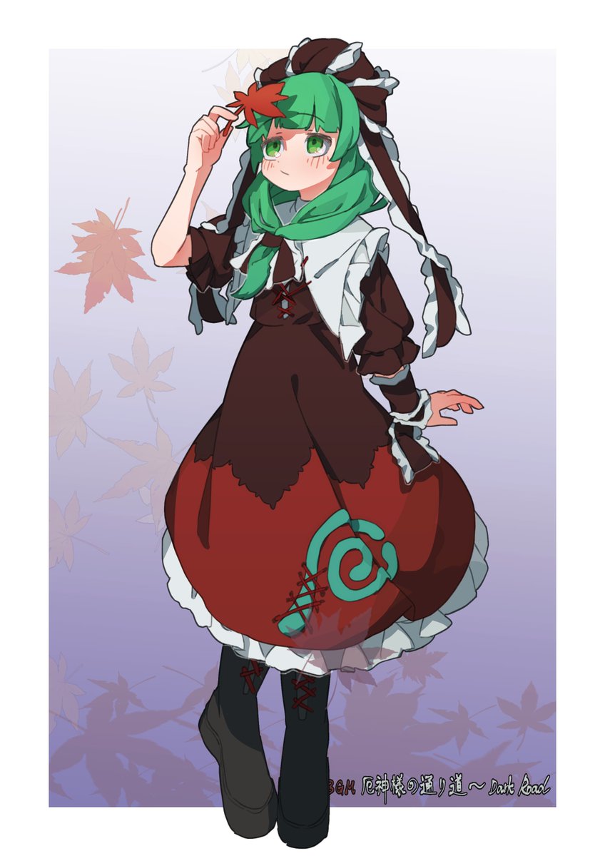downto6fu's tweet photo. #東方Project #鍵山雛 
すっかり秋ですね https://t.co/PcA0wm4HUw