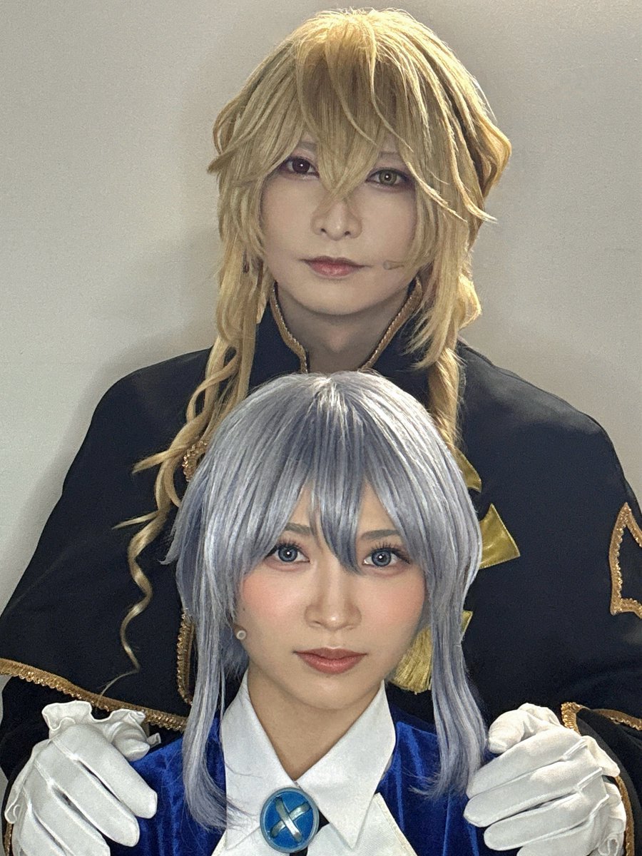 yoshihidesasaki's tweet photo. #パンミュ 東京公演8日目
ご来場・ご視聴ありがとうございました！

エコー役の果鈴と。
いつも色んな兼役やってて振り幅が凄い…！
エコーとツヴァイとの演じ分けが大好きです✨

#パンドラハーツ https://t.co/ltI8YHGCD7