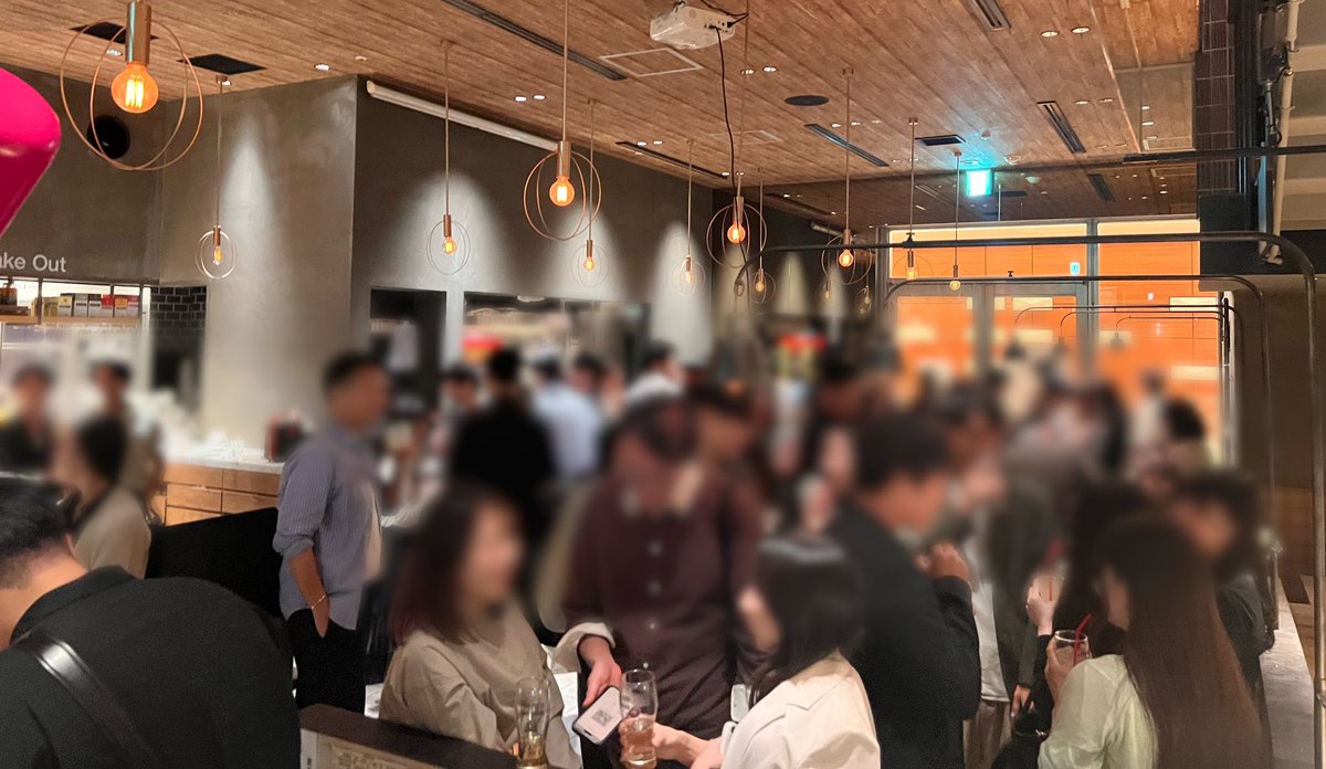 PREMIUMSTATUS's tweet photo. こんにちは😃関西スタッフのひらまてぃ〜です！

本日は淀屋橋オシャレDining『good spoon』で
着席PARTYとスタンディングPARTYを開催いたしました🥂💕

スタンディングでは男性32名、女性38名
総勢70名の方にご参加いただきました✨

和気あいあいとお話しをされていたり、ミニゲームなどをしたりたくさん盛り上がっておりました🎉

スケジュールはこちら▼
https://t.co/prlQoMz4AE

#街コン #婚活 #twitter婚活 #婚活パーティー