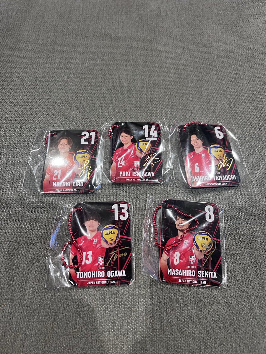 marin060812's tweet photo. バレーボール男子日本代表
メタルチャーム ガチャガチャ

【譲】 石川、小川、山内、関田、永露

【求】高橋藍

お気軽にお声掛けください ！ https://t.co/5UqdzFSIZz