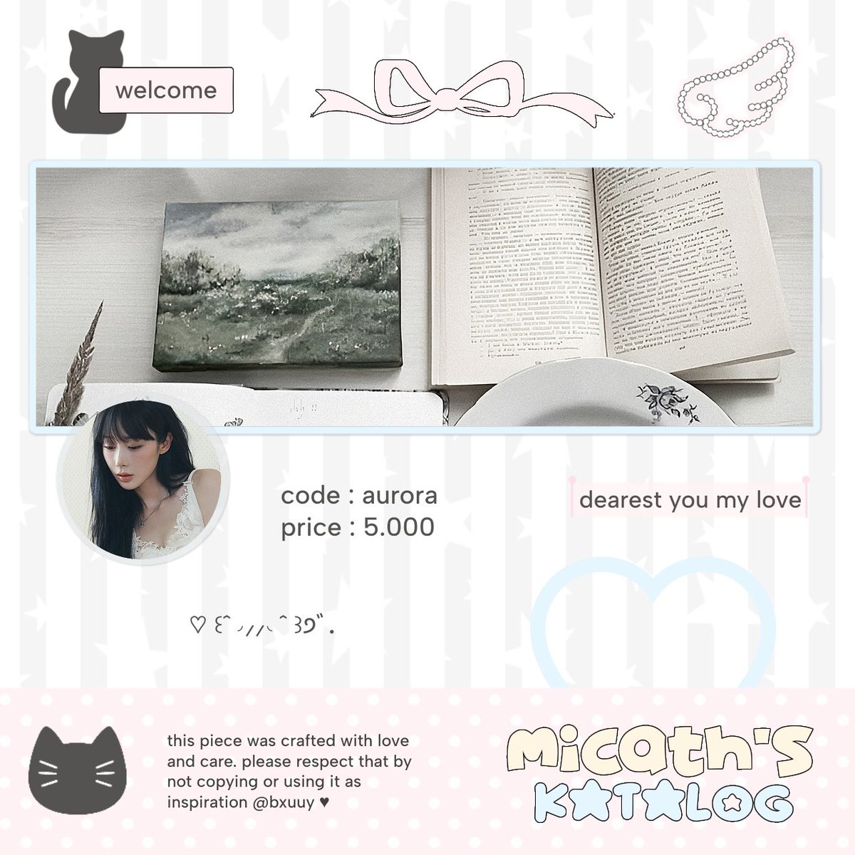 bxuuy's tweet photo. help repost nya ya! makasii ♥

hai aku ada 12 layout ready stock scenery aespa seasons greetings, get ava jpg dan png yang minat bisa dm atau tele #zonauang https://t.co/1vzZSyvhZW