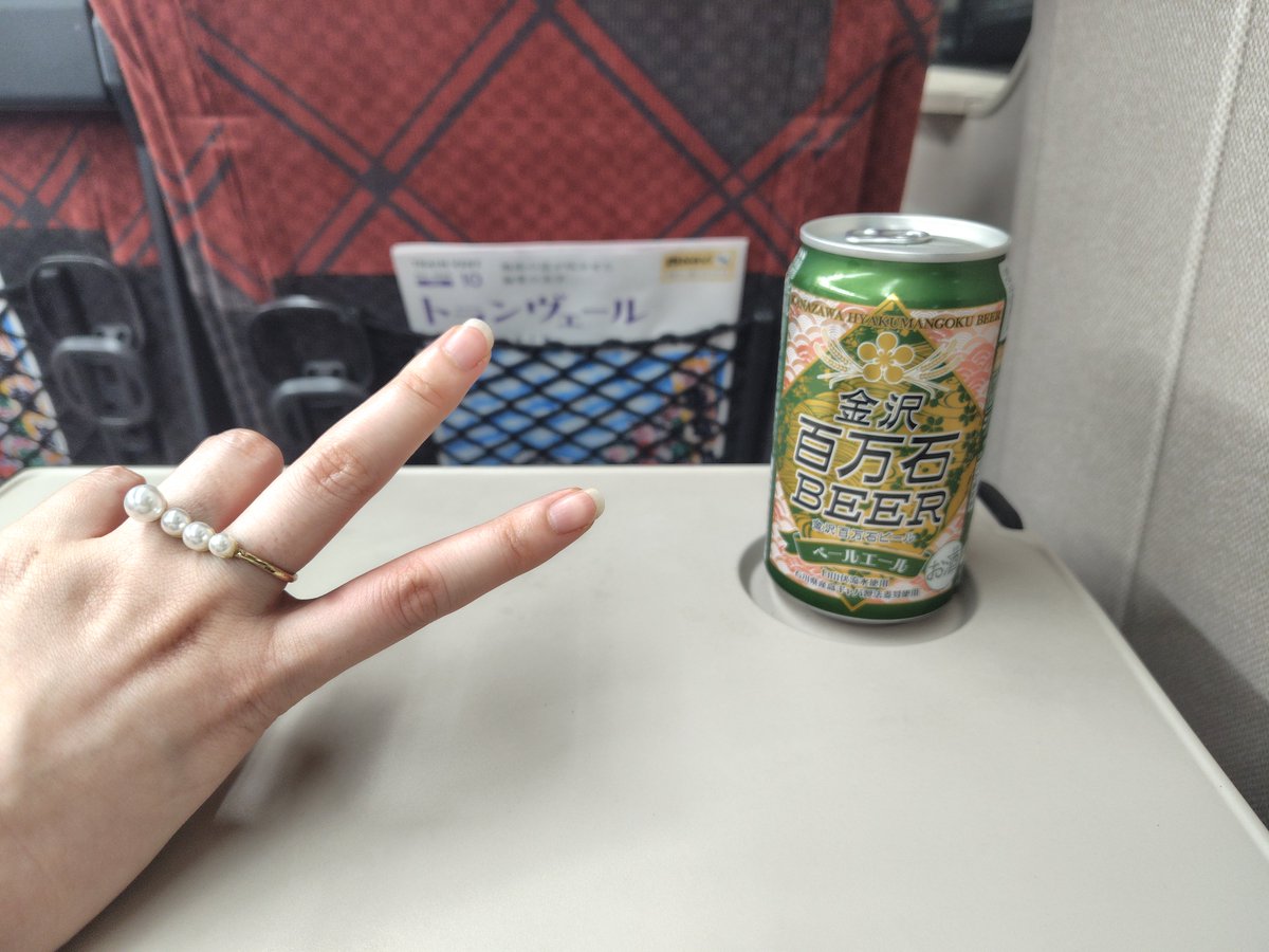 BlackRabbit0_0's tweet photo. ダメ押しの新幹線🍺 https://t.co/4uTlfK2kGn