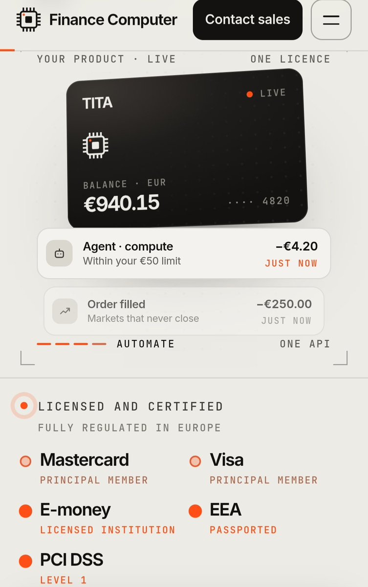 Arkajays's tweet photo. Mais heu c'est quoi ?! 😅
financecomputer , 
Ça sert à offrir des services bancaires (comptes, cartes, paiements…) sous ta propre marque, sans devenir une banque.

En simple :

Tu as une app, une plateforme, un site ou un business (ex. : une app crypto, une marketplace, une chaîne de magasins, un service en ligne…).

Au lieu de juste dire à tes clients "payez avec carte bancaire", tu peux leur proposer :

• Un compte "TITA" (ou le nom de ta marque)
• Une carte de paiement à ton nom
• La possibilité d’envoyer/recevoir de l’argent
• Des récompenses, conversions, etc.
Tout ça sous ton logo et ton design.
Tes clients voient "TITA" pas "Finance Computer".

Pourquoi c’est utile ?

Normalement, pour proposer ça, il faut :

• Une licence bancaire / e-money (très long et cher)
• Des accords avec Mastercard/Visa
• Gérer la conformité, la sécurité, les virements SEPA, etc.

Là, ils ont déjà tout ça. 
Tu intègres leur API une fois, et tu peux activer les fonctionnalités que tu veux (Hold = comptes, Spend = cartes, etc.).

C’est une solution d’embedded finance : 
tu utilises leur licence et leurs rails (e-money institution régulée en Europe, principal member Mastercard & Visa, PCI DSS, siège au Liechtenstein). 
Tes clients voient ta marque, eux gèrent la régulation, la conformité et l’infra technique.
C’est lié à l’écosystème MultiversX / xMoney / xPortal. 
Ils ont déjà des clients comme Tradeville, Domino’s, xPortal, etc.

Approche "blockchain invisible" :

Sous le capot, le registre des soldes et mouvements tourne sur MultiversX, et xMoney prépare des stablecoins régulés. Les clients ne voient ni blockchain ni tokens, c’est le moteur technique qui tokenise l’argent en coulisse, pas le produit visible.

Avantages principaux :

• Tu proposes des comptes et cartes à ton nom sans demander de licence bancaire.
• Tu gagnes de l’argent sur les transactions.
• Tes clients restent plus longtemps dans ton app/écosystème.
• Une seule intégration technique.
• Tu te concentres sur ton produit, eux gèrent le reste.

Avantages pour la blockchain (MultiversX / EGLD) :

Plus de transactions : 
chaque opération qui touche le registre (soldes, settlements, conversions, etc.) génère des transactions sur MultiversX. Cela augmente l’usage du réseau.

Brûlage de frais : 
une partie des frais de gas est brûlée, ce qui réduit l’émission nette d’EGLD quand le volume augmente.

Entrée d’argent réel : 
les dépôts fiat des entreprises/clients peuvent être convertis ou settlés en stablecoins et actifs sur la chaîne ➡️ plus de liquidité et de TVL.

Adoption invisible : 
des millions d’utilisateurs interagissent avec la blockchain sans le savoir (pas de wallet, pas de seed phrase). La blockchain devient une infrastructure backend, pas un produit que les gens doivent comprendre.

Demande pour EGLD : 
plus de liquidité et d’activité renforcent l’usage d’EGLD comme collatéral, pour le staking et comme actif de réserve du réseau.

En résumé : 
Finance Computer apporte de l’usage réel et récurrent (pas seulement spéculatif) sur MultiversX, en connectant des entreprises et de l’argent traditionnel au réseau, tout en restant invisible pour les utilisateurs finaux.

Ah ça commence à être un peu plus clair, bon va falloir que j monte un p'tit business alors, ok...  
On my way 😅🤙🏻