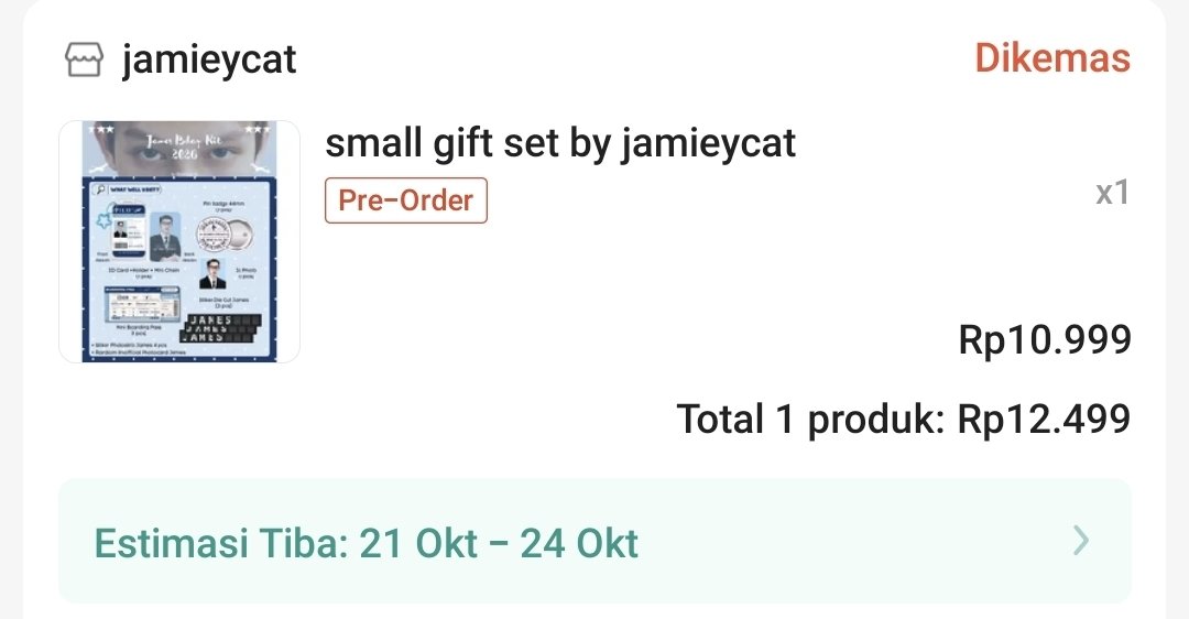 thissbil's tweet photo. @jamieycat YEYYY, TRIMAKASI KAK https://t.co/L62RcgTbRp