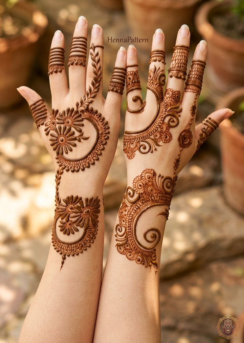 HennaPattern's tweet photo. Stylish Back Hand Styles

Stylish inspiration 🌿
See trending mehndi art 💫

#indianfestivals https://t.co/Fg8Obcmfvq