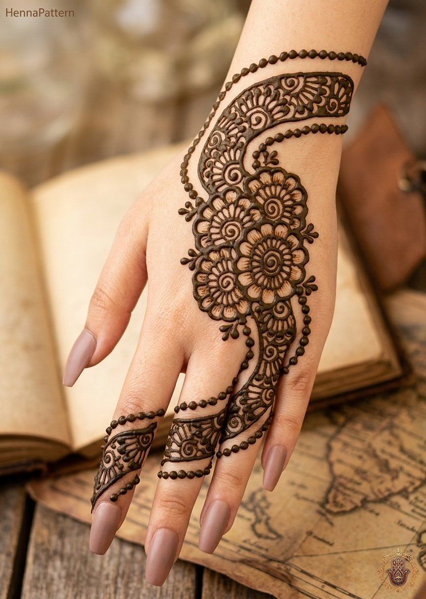 HennaPattern's tweet photo. Stylish Back Hand Styles

Stylish inspiration 🌿
See trending mehndi art 💫

#indianfestivals https://t.co/Fg8Obcmfvq
