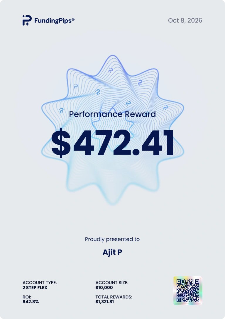 APMTRADES's tweet photo. Received another payout from @fundingpips .

All of my payouts were approved and processed in 1-2 minutes 
@avikkfp @Khldfx https://t.co/cvVynVpLsN