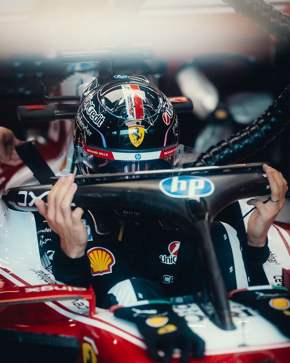 ScuderiaFerrari's tweet photo. Time 😤 to 🔜 lock in 🔒 and qualify https://t.co/kQVh7fUoyQ