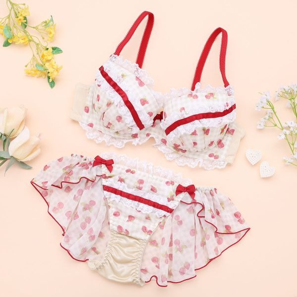 koharulingerie's tweet photo. 【COCO Linge】ガーリースウィートストロベリー ブラショーツセット #ad

いちごモチーフ×ギンガムチェック×フレアショーツの、甘めな上下セット🍓
ピンク・グレー・イエローの3色で、グレーなら甘さ控えめにも着こなせます🤍

https://t.co/HFdpjcJfoR https://t.co/tS3qn1mIBs