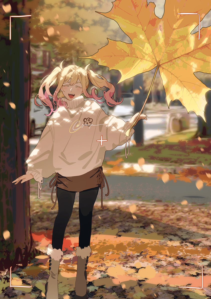 yion_yu's tweet photo. 🍁 https://t.co/KjXAQ6JfWE
