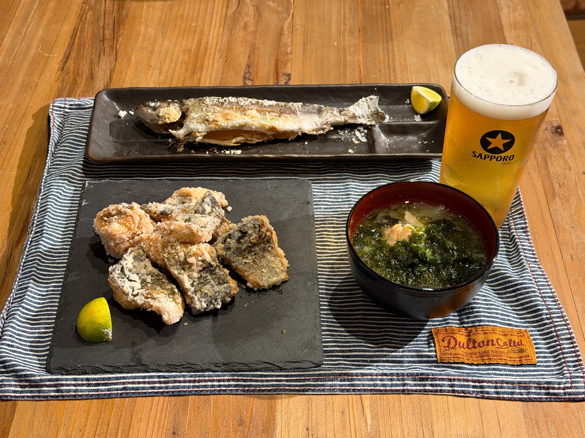 FISH901UK's tweet photo. 塩焼き、唐揚げに加えて今回はあら汁も作ってみました。
命に感謝、いただきます🙏 https://t.co/SPmtLs4aPB
