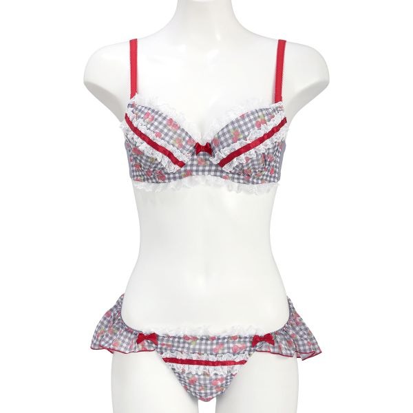koharulingerie's tweet photo. 【COCO Linge】ガーリースウィートストロベリー ブラショーツセット #ad

いちごモチーフ×ギンガムチェック×フレアショーツの、甘めな上下セット🍓
ピンク・グレー・イエローの3色で、グレーなら甘さ控えめにも着こなせます🤍

https://t.co/HFdpjcJfoR https://t.co/tS3qn1mIBs