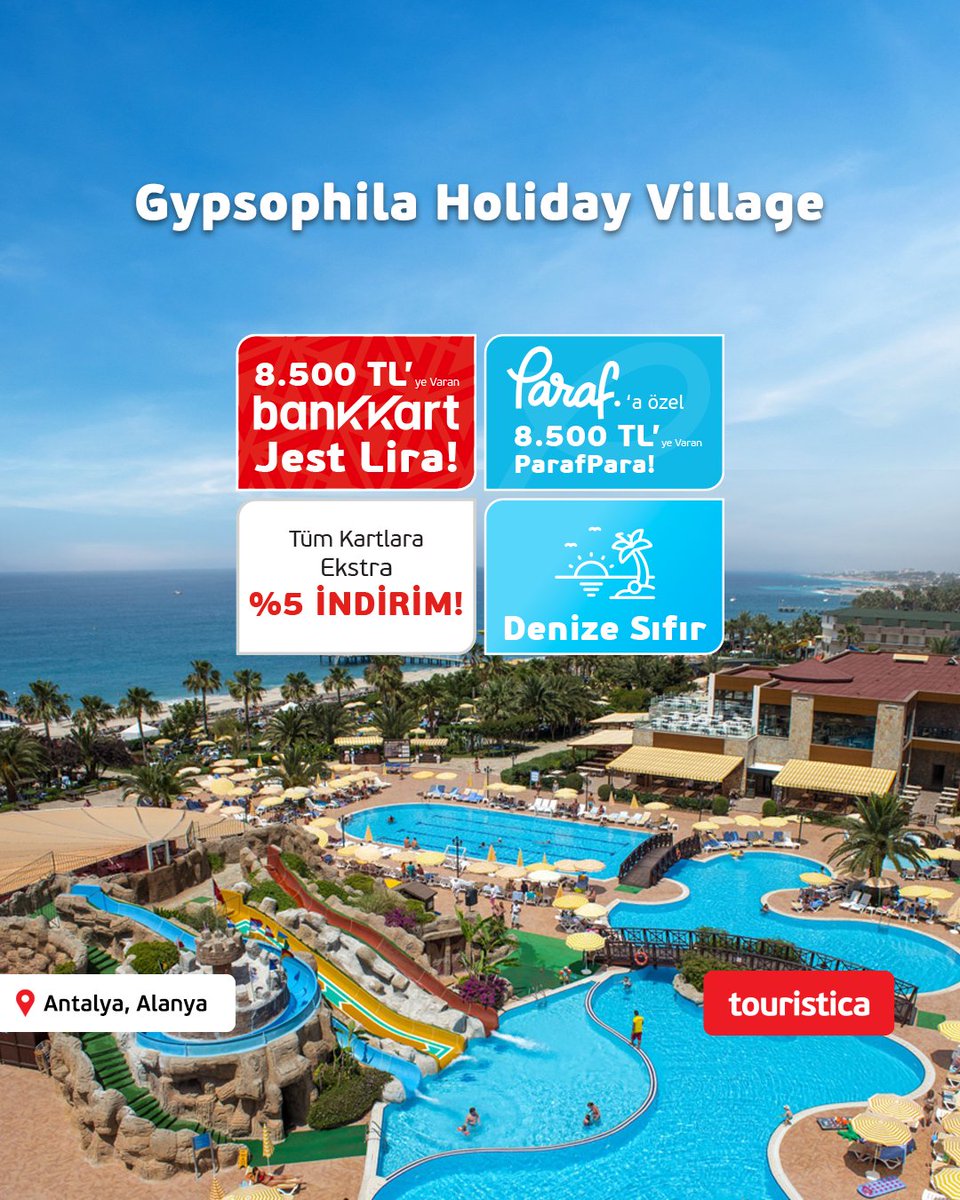 Touristica_Tr's tweet photo. Gypsophila Holiday Village, özel kumsalı ve geniş tatil alanlarıyla Akdeniz tatilini sevenleri bekliyor.
📞 Detaylı bilgi ve rezervasyon için https://t.co/mubXRLQoUd veya 444 0 329
#Touristica #Tatil https://t.co/72vZAaBjXI