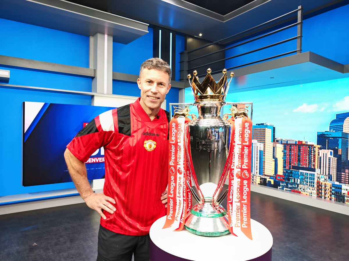ManUtd's tweet photo. 📍 Denver, Colorado

Ronny Johnsen is representing United at this weekend's Premier League Mornings Live! 🔴⚪️⚫️

🇺🇸 @PLinUSA https://t.co/Za7mBbAmXp