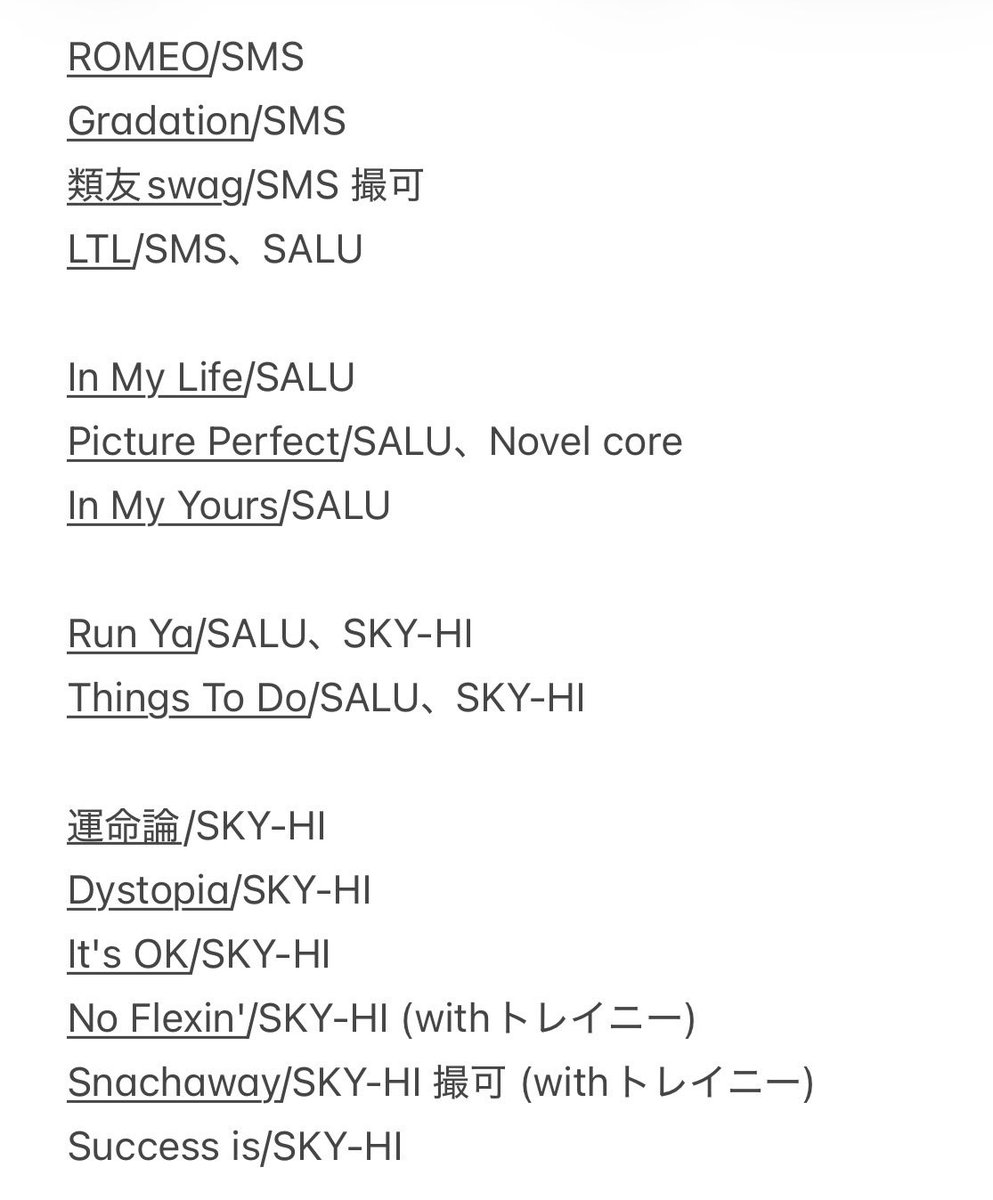 mz_10_22's tweet photo. BMSGFES26
1日目セトリ

抜けやミスありましたらご指摘頂けますと嬉しいです😭
#BMSGFES
#BMSGFES26
#プライムビデオでBMSGFES https://t.co/6HhqUVJuBP