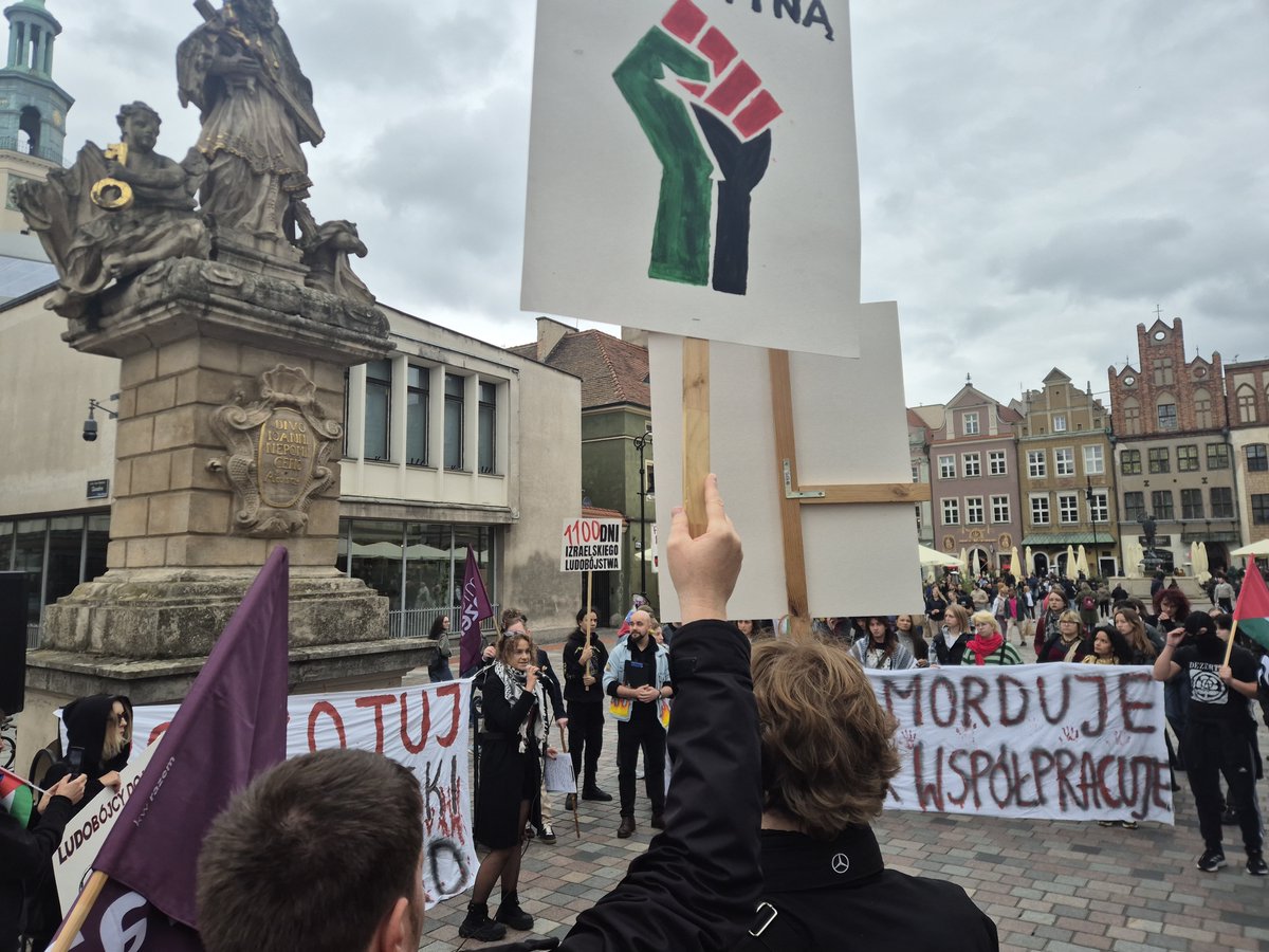 julianksieski's tweet photo. Poznań dla Palestyny! https://t.co/eV3z6yhwWN