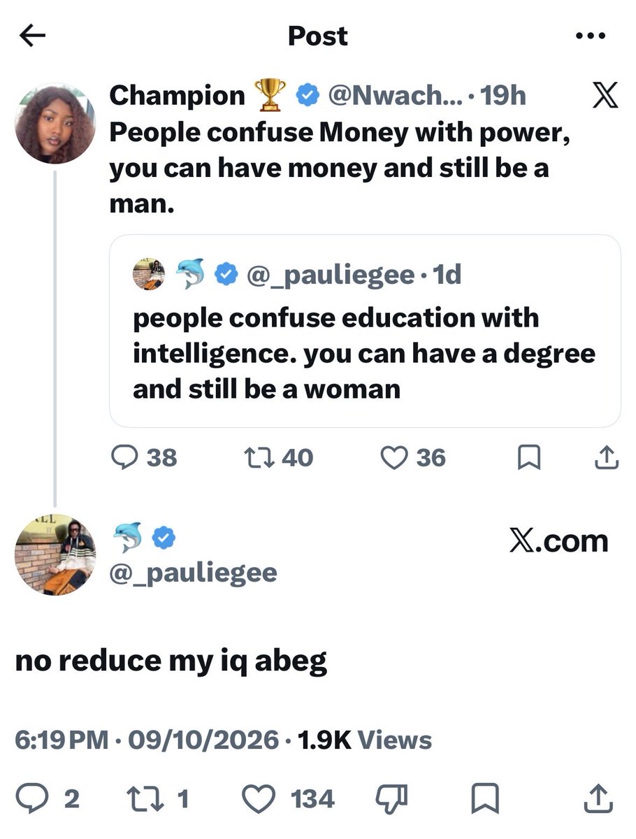 Ffaruqbtw's tweet photo. “no reduce my iq abeg”💀
bro needs to be stopped, wtf😭😭 https://t.co/R2md6QNyqz