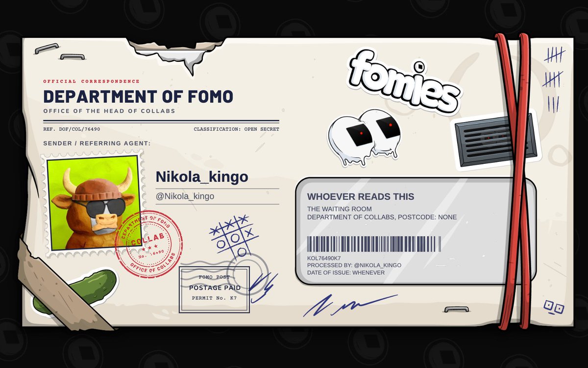 Nikola_kingo's tweet photo. 🎟️ Fomies Access Pass Giveaway

The Department gave me 6 Fomies Access Pass spots to hand out.

Submit your case here: https://t.co/HLzOs9K4Ry

Winners announced in 48 hours.

No pressure. https://t.co/S8svU9kYyV