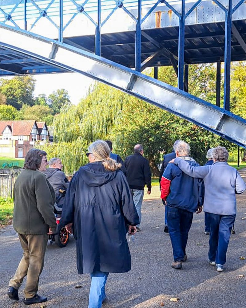 FoundationSTFC's tweet photo. Our Walk and Talk programme offers individuals an opportunity to come together to walk and socialise. 🚶

The sessions take place Monday morning with a mile-long walk around the Quarry Park. 🏞️

Find our more here 👇

https://t.co/YNls2VL6pD https://t.co/SInj6Q7hq6