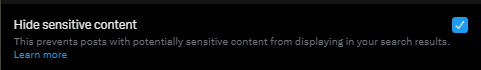 auiwinso's tweet photo. warning if you uncheck this one on search settings im not surprised then https://t.co/oEHdNt2DqA