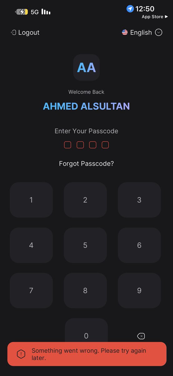 u_x51's tweet photo. @alinmapay 

السلام عليكم ورحمة الله وبركاته 

عندي مشكله بالتطبيق مهب راضي يفتح معي من امس ايش المشكله https://t.co/9aClSNgx6r