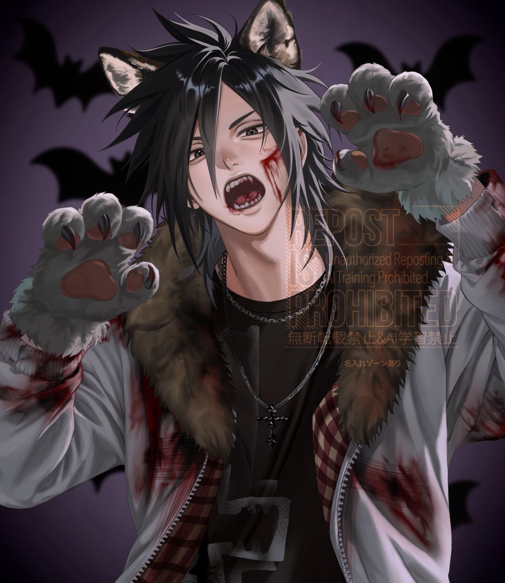 luv_chan55's tweet photo. 🐺✖️🦔 https://t.co/qFuLtuPfTN