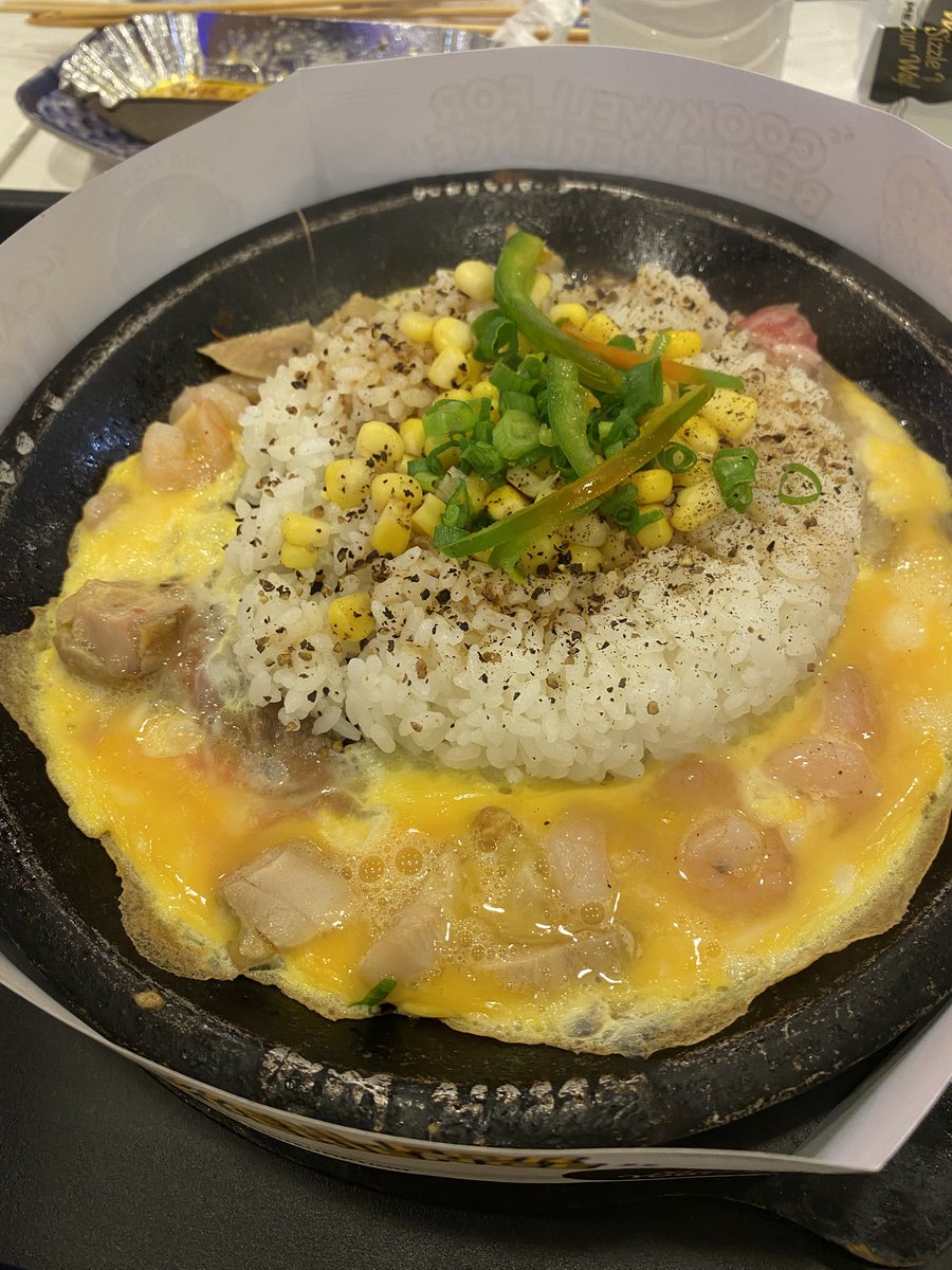 jjkkthv16's tweet photo. Pepper lunch 🫶🏻 ung egg🫩 #foodtwt https://t.co/QmWd4Rnay1