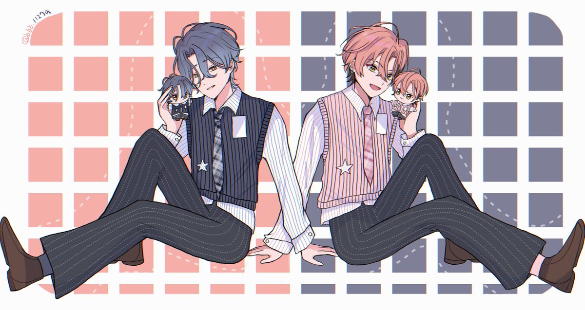 bbb_1127a's tweet photo. 最近購入したぬいのお洋服がとっても可愛いかったので🩷💙 https://t.co/p5s4oAWDVJ