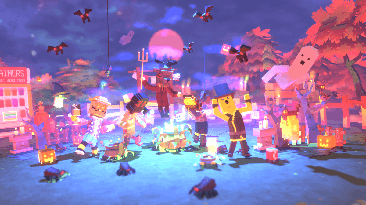 ChainersGame's tweet photo. 🎃 Tournament | Clash of Potential 🎃
10 Oct – 13 Oct, 12:00 UTC

BOO! 👻

You’ve been invited to the competition in the name of Halloween!
Wanna survive? Then hear me out!

❗️COUNTS TWICE❗️: Every Twisted Roots action now scores tournament points!

By completing the Tournament Progression, you’ll be able to earn the latest limited-edition seeds, as well as Ghost❗️

On the Leaderboard, players will compete for some of the Chainers’ most relevant meta items:

- Ghost❗️
- Light Tree Seeds
- Aqualamp
- And more!

Players who finish in the top positions will receive🫸Dark Tree Seeds🫷 — a unique reward that cannot be obtained through any other means.

Drop a little "👻" in the comments! Summon Ghosty!