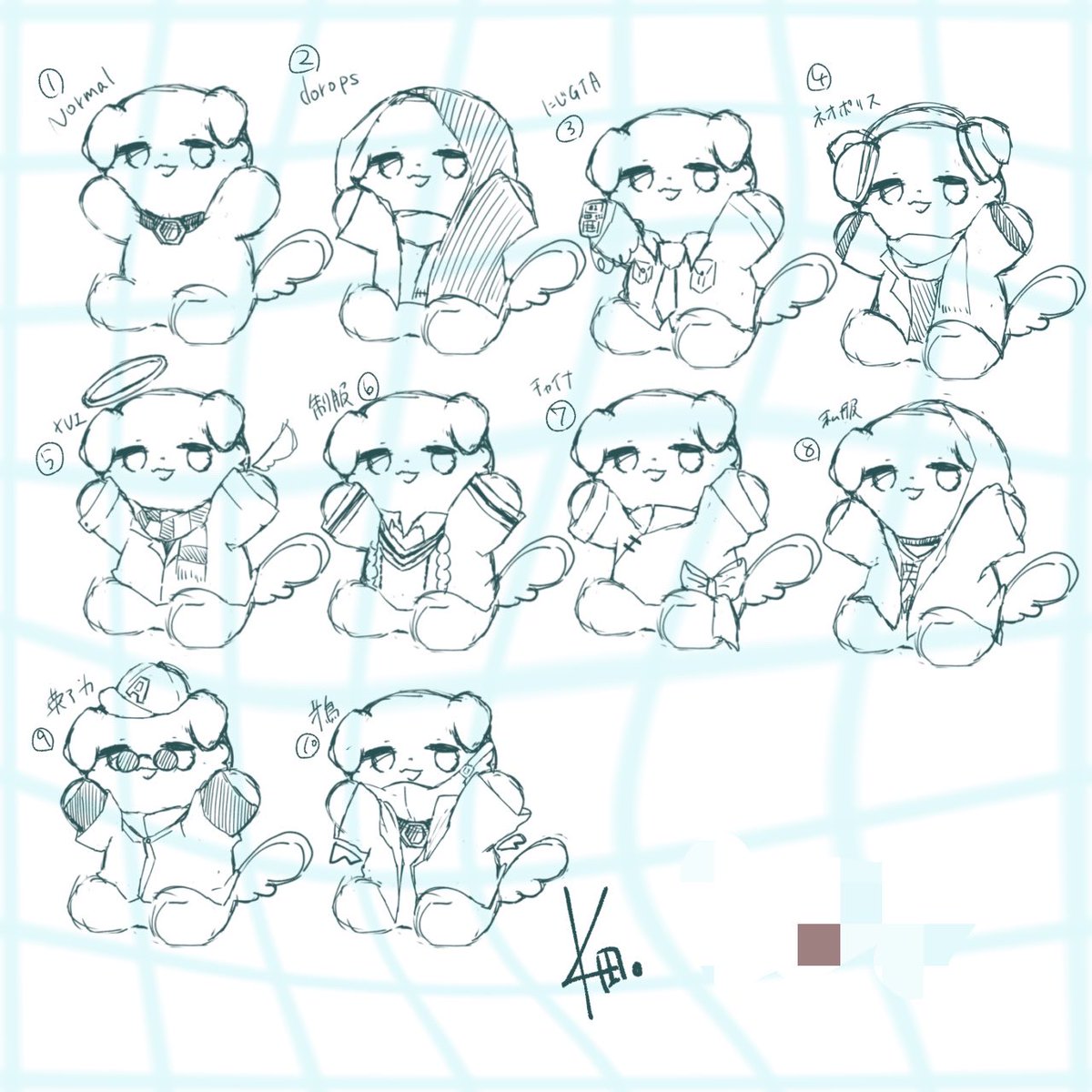 k___k_da's tweet photo. おきがえたうん〜〜
#絵クス絵画 https://t.co/8l0C4yw66T