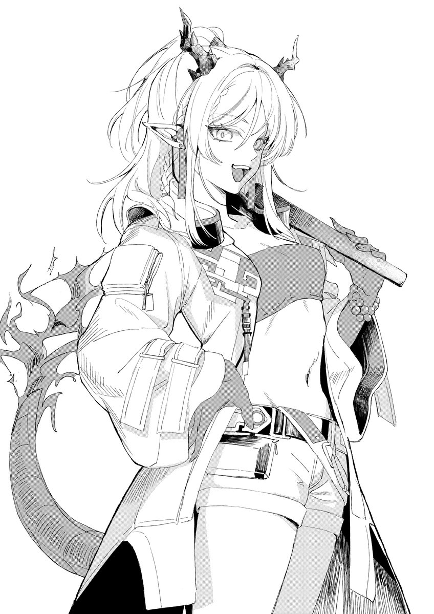 Nekono_art's tweet photo. 年　#アークナイツ https://t.co/IyCP05mIYo