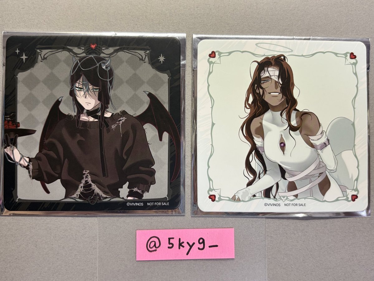 5ky9_'s tweet photo. 【交換】エイリアンステージ ALIEN STAGE エイステ motto cafe AaD 特典 コースター

譲）ティル、ヒョナ

求）イヴァン、スア

ティル⇆イヴァン、ヒョナ⇆スアで交換
郵送or表裏14日展示会で手渡し

お気軽にお声掛けください🙌 https://t.co/95Eebyjn9B